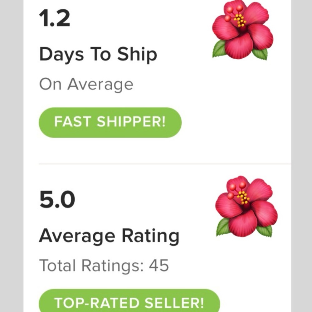 🌺 Thank you for checking out my closet!